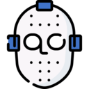 sports and competition,avatar,protection,sport,mask,spooky,scary,halloween,horror,terror,costume,hockey,hockey mask,goalkeeper